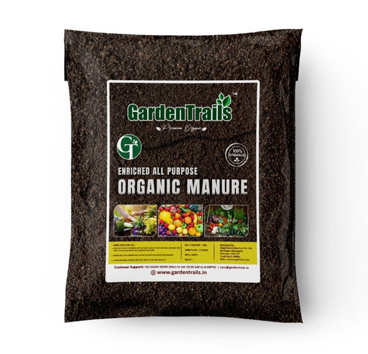 GardenTrails Enriched All Purpose Organic Manure - 1 Kg