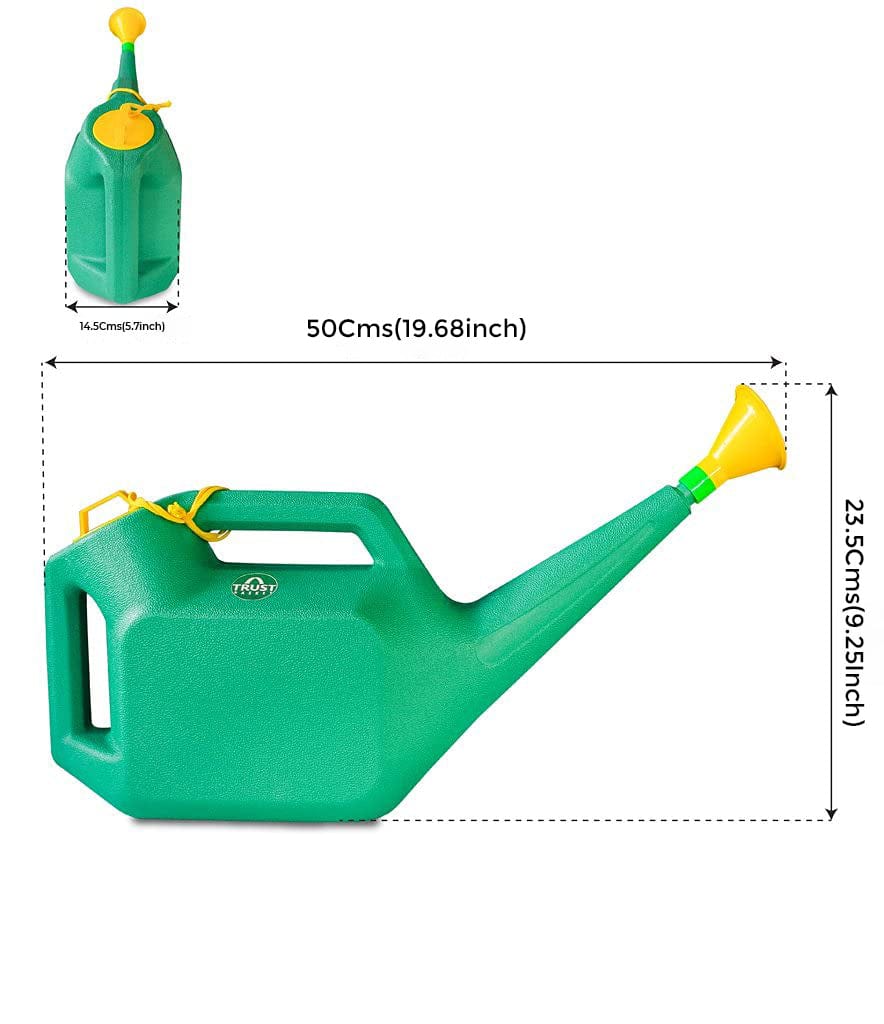 Garden Watering Can, Green - 5 litre