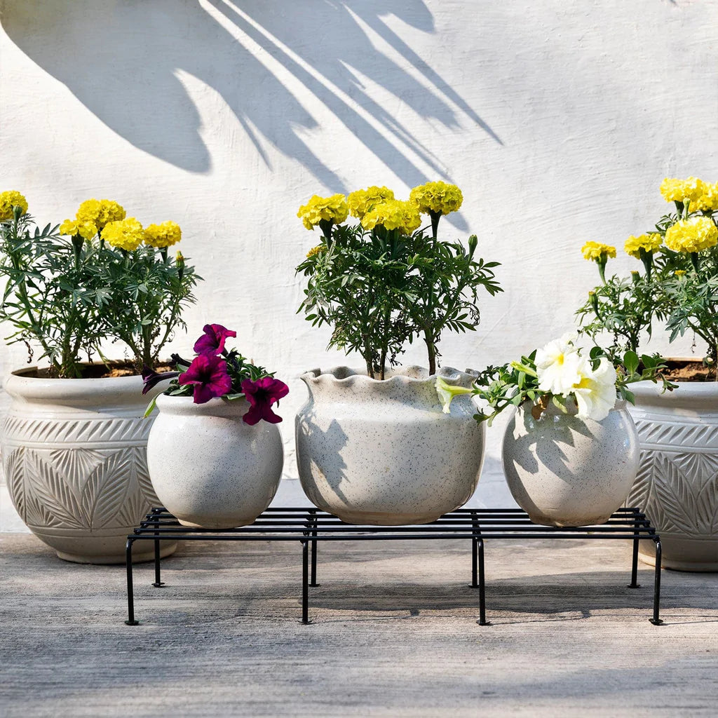 GardenTrails Premium Planter Stand for Plants - Heavy Duty