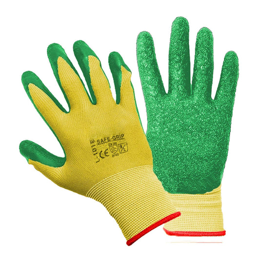 GardenTrails Reusable High Quality Garden Hand Gloves Pair - Green