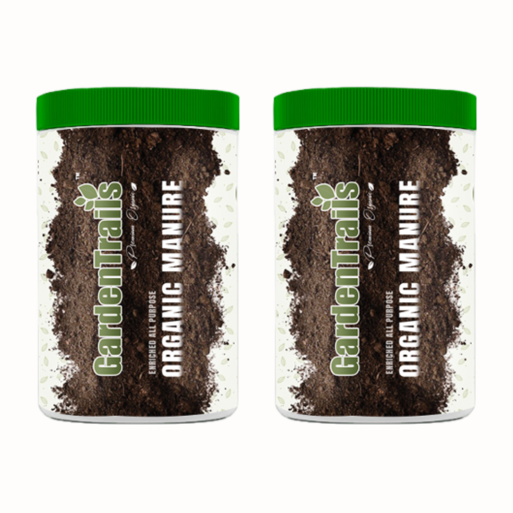 GardenTrails - Enriched All Purpose Organic Manure - 1 Kg Jar