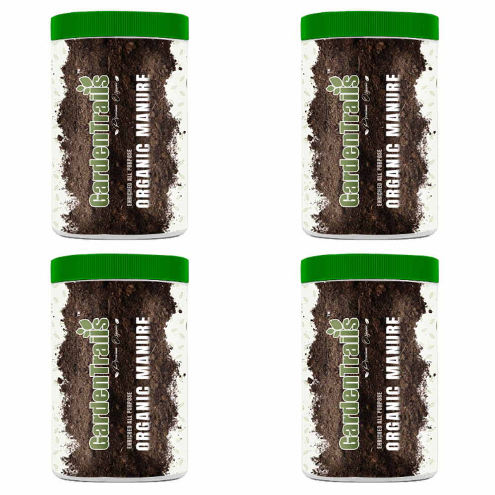 GardenTrails - Enriched All Purpose Organic Manure - 1 Kg Jar