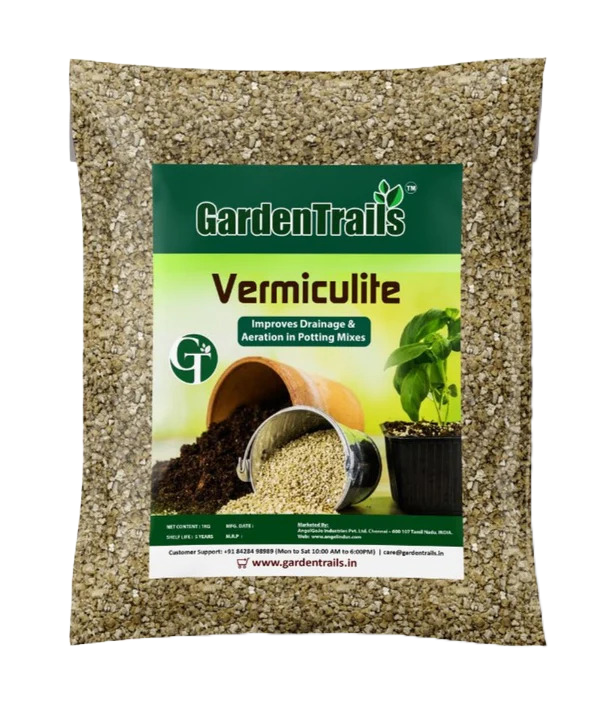 GardenTrails Premium Perlite - 500 grams and Vermiculite 500 grams