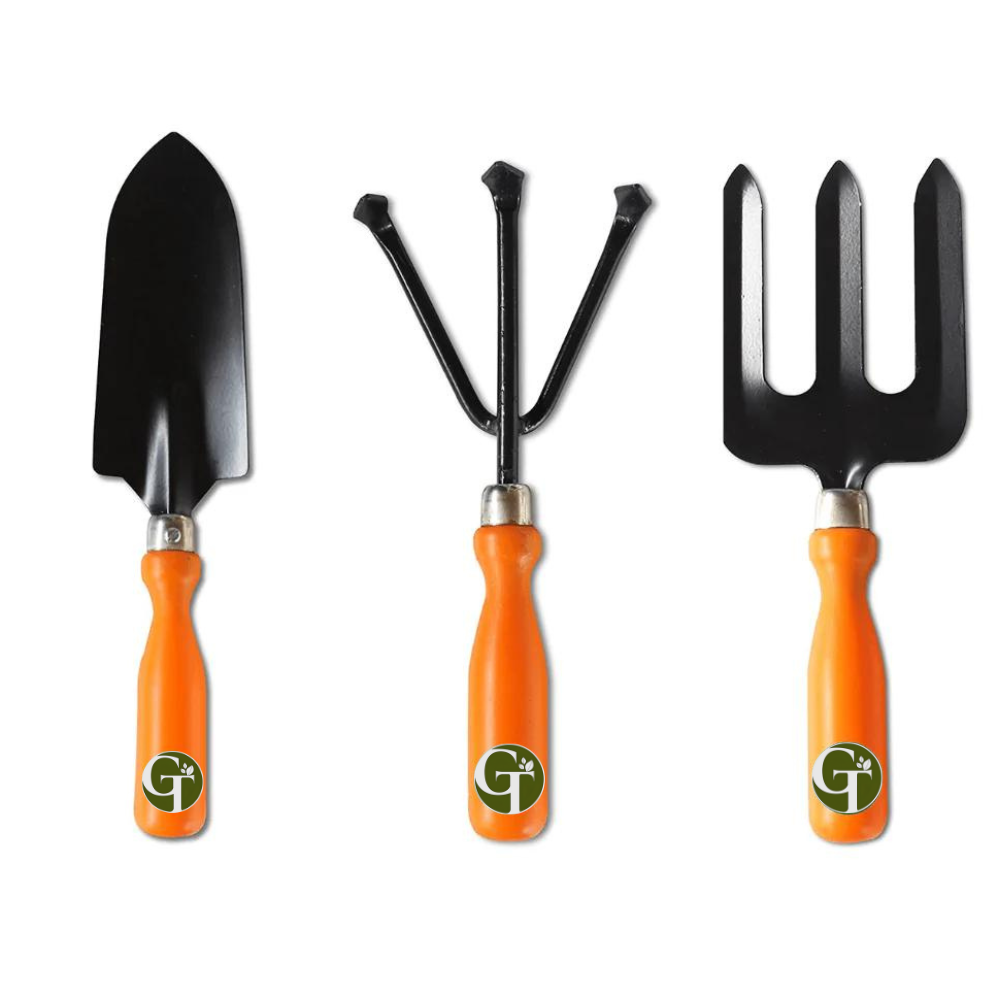 GardenTrails - Heavy Duty All Purpose Garden Tool Kit, Premium - Set of 3