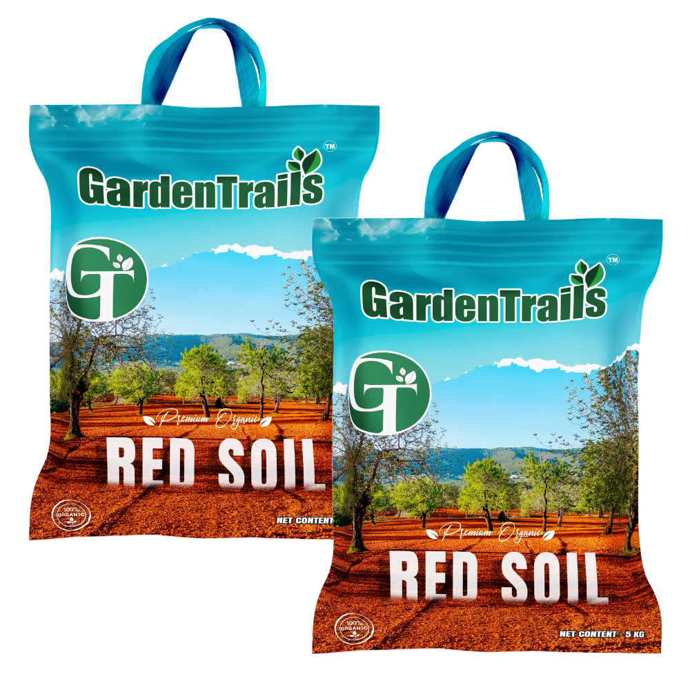 GardenTrails Premium Organic Red Soil - 5 Kg