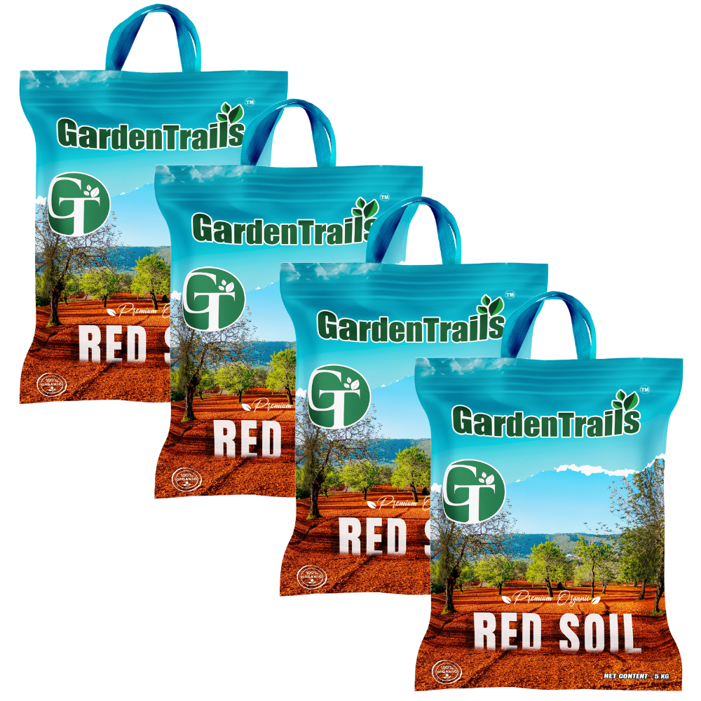 GardenTrails Premium Organic Red Soil - 5 Kg