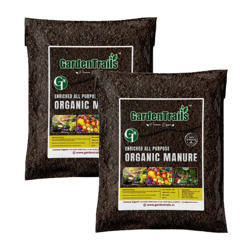 GardenTrails Enriched All Purpose Organic Manure - 1 Kg
