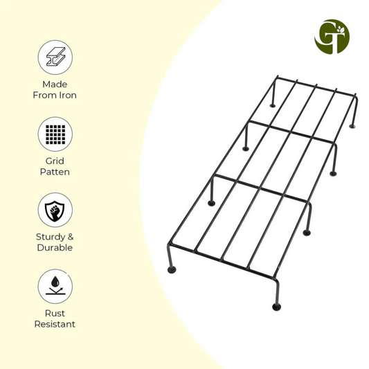 GardenTrails Premium Planter Stand for Plants - Heavy Duty