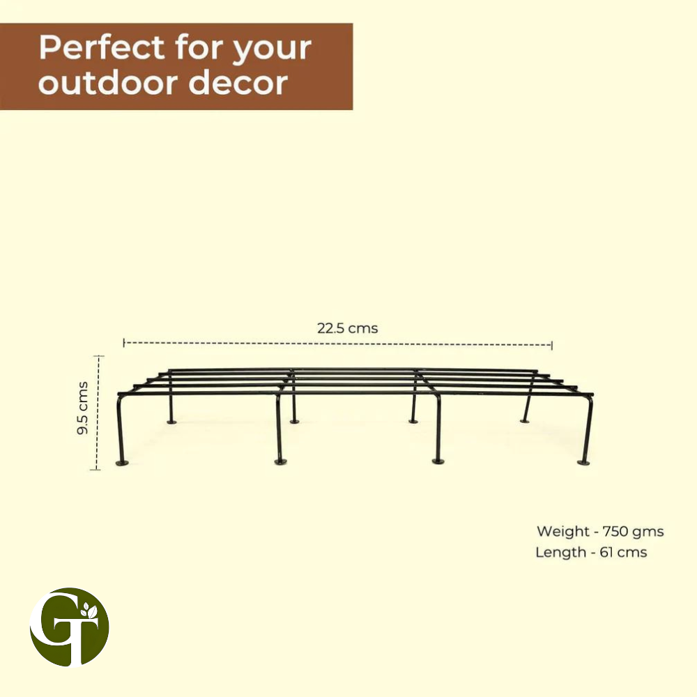 GardenTrails Premium Planter Stand for Plants - Heavy Duty