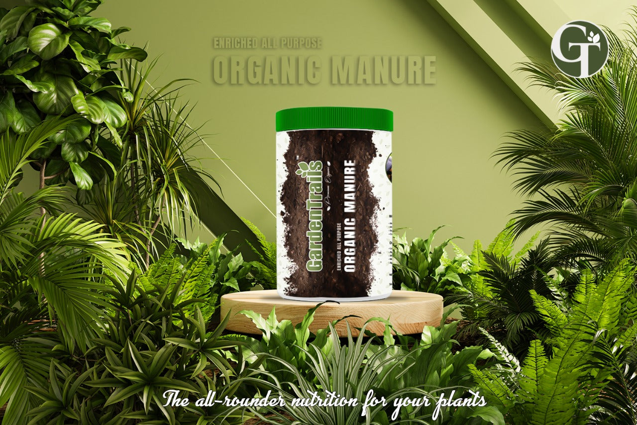 GardenTrails - Enriched All Purpose Organic Manure - 1 Kg Jar
