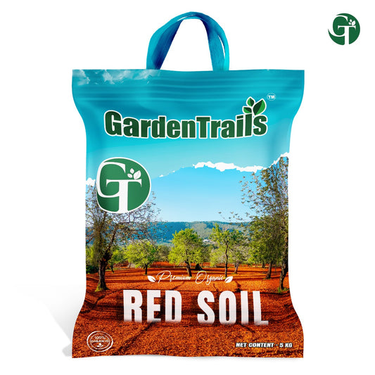 GardenTrails Premium Organic Red Soil - 5 Kg