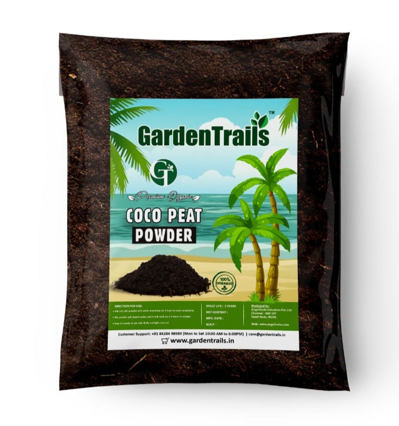 GardenTrails Premium Organic Coco Peat Powder - 2 Kg