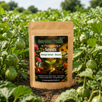 GardenTrails Green Round Brinjal Seeds for Home Gardening – High Germination Seeds