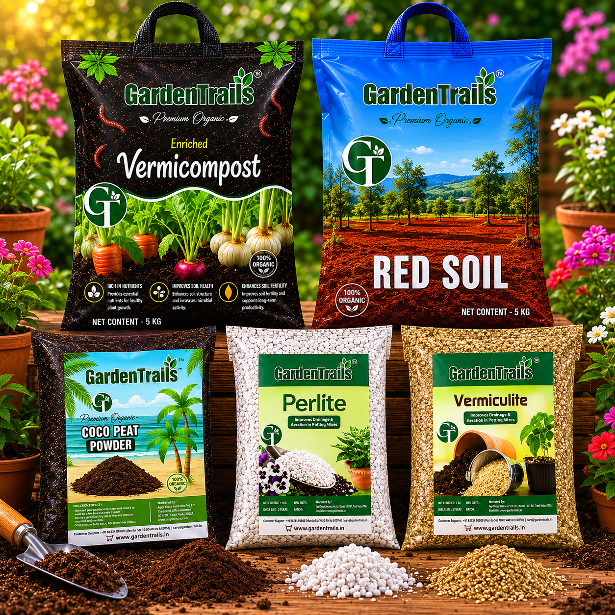 Complete Potting Mix Kit - for DIY Lovers
