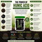 GardenTrails Humic Acid Granules – Powerful Organic Soil Booster for Indoor & Outdoor Plants - 1 Kg