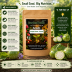 GardenTrails Green Round Brinjal Seeds for Home Gardening – High Germination Seeds