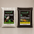 GardenTrails Bone Meal Powder -1 Kg and Enriched Organic Manure -1 Kg