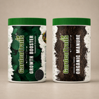 GardenTrails Plant Growth Booster -1 Kg and Enriched All Purpose Organic Manure -1 Kg