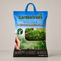 Garden Trails seed germination mix packaging on a neutral background