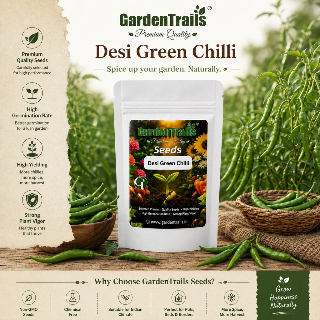 GardenTrails Desi Green Chilli