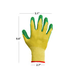 GardenTrails Reusable High Quality Garden Hand Gloves Pair - Green