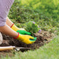 GardenTrails Reusable High Quality Garden Hand Gloves Pair - Green