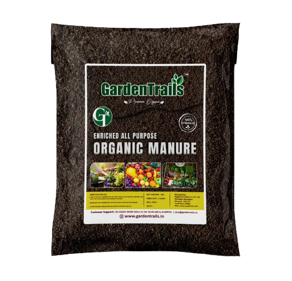 GardenTrails Enriched All Purpose Organic Manure - 1 Kg