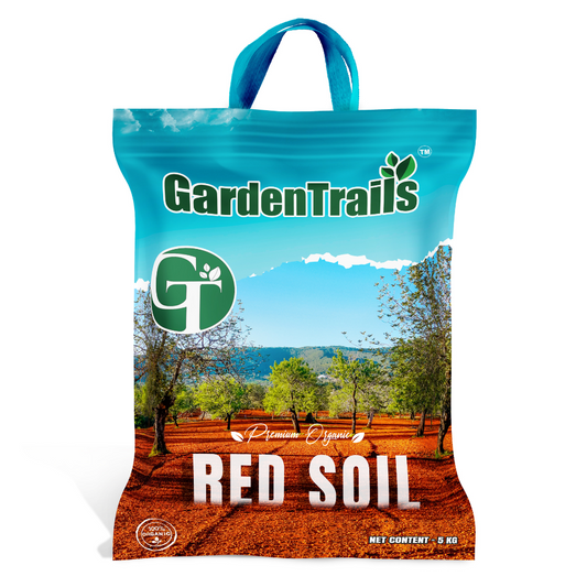 GardenTrails Premium Red Soil -5Kg and Enriched Vermicompost manure -5Kg