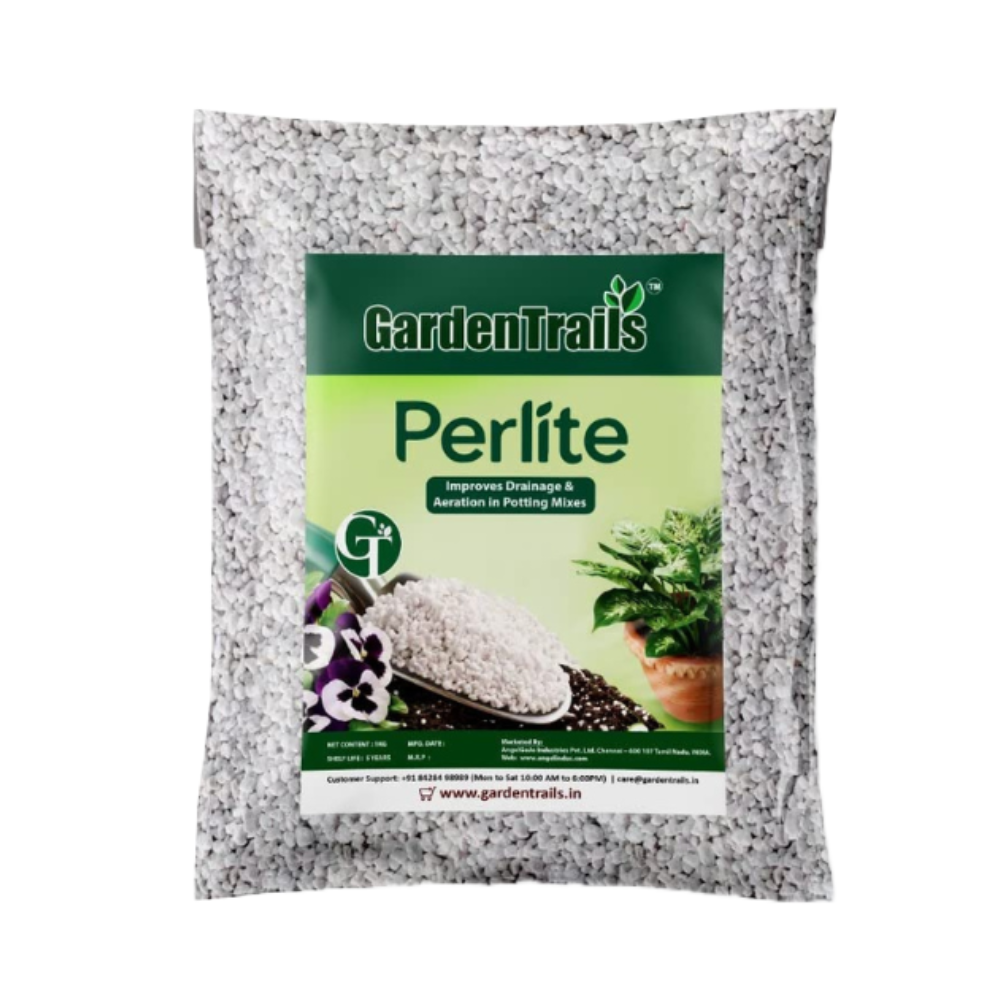 GardenTrails Premium Perlite - 500 grams and Vermiculite 500 grams