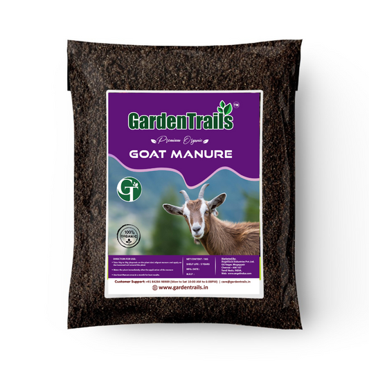 GardenTrails Premium Organic Goat Manure - 1 Kg