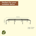 GardenTrails Premium Planter Stand for Plants - Heavy Duty