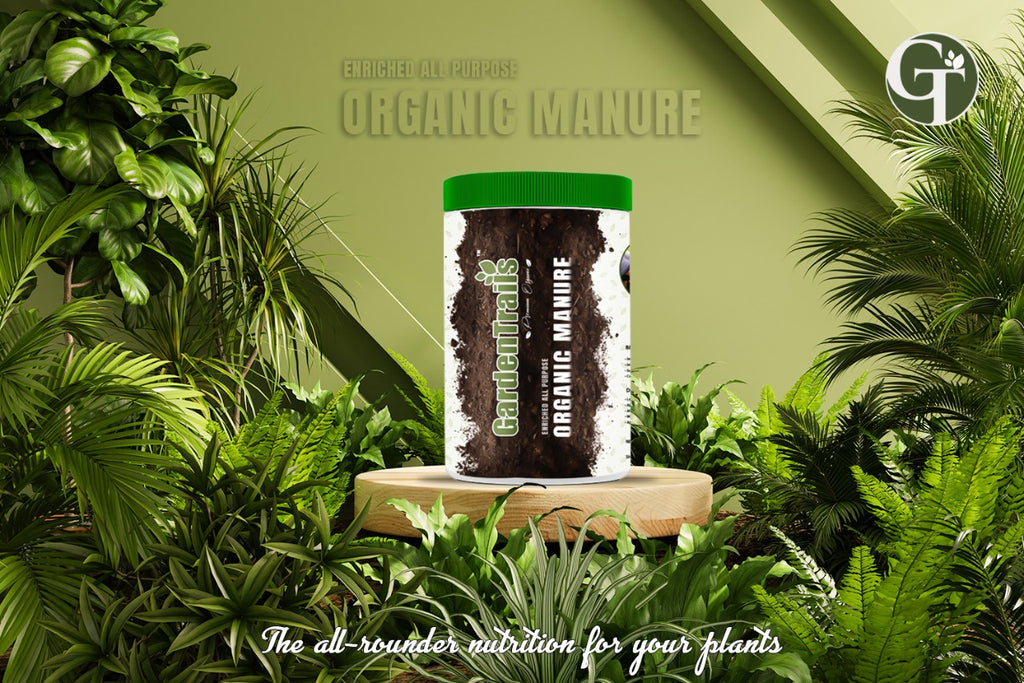 GardenTrails - Enriched All Purpose Organic Manure - 1 Kg Jar