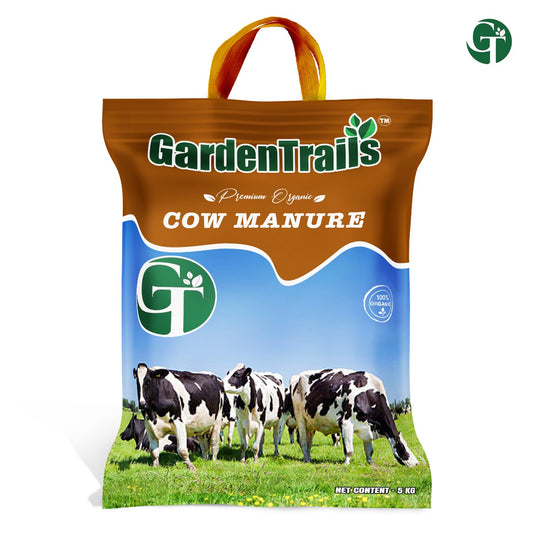 GardenTrails Premium Organic Cow Manure - 5 Kg