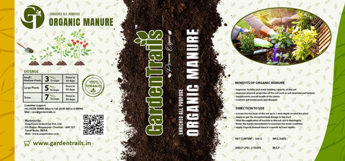GardenTrails - Enriched All Purpose Organic Manure - 1 Kg Jar
